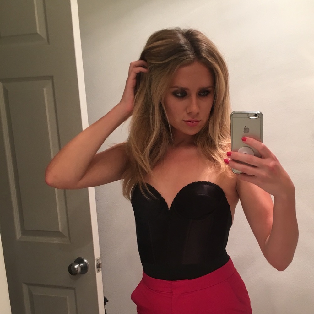 Vintage Black Corset